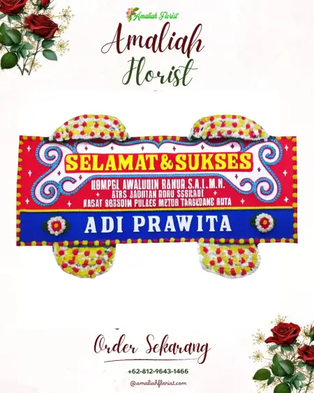 Papan Bunga Ucapan Selamat Andonohu